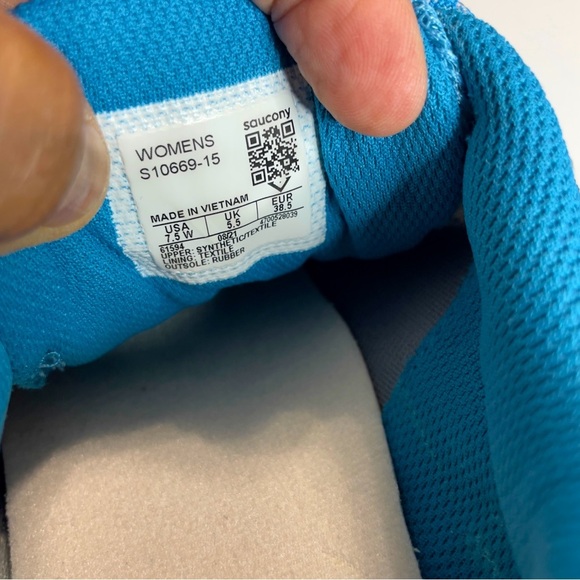 SAUCONY EXCURSION TR 15 TRAIL RUNNING SHOES SIZE 7.5W Women’s
Blue and Gray - Picture 9 of 10